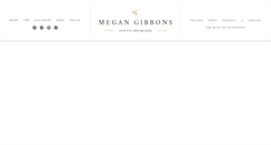 Desktop Screenshot of megangibbonsphotography.com